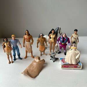 Vintage Disney Pocahontas Figures